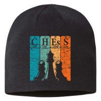 Chess Periodic Table Elements Nerd Chess Player Vintage Sustainable Beanie