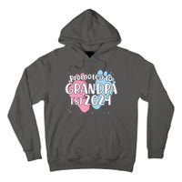 Cute Promoted To Grandpa Est 2024 Tall Hoodie