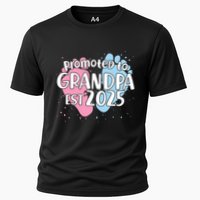 Cute Promoted To Grandpa Est 2025 Cooling Performance Crew T-Shirt