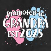 Cute Promoted To Grandpa Est 2025 Adult Drive Performance Visor