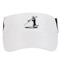 Cat Playing Trombone Player Trombonist Instrument Adult Drive Performance Visor