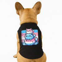 Cat Pile Trans Pride Transgender Day Of Visibility Doggie Tank