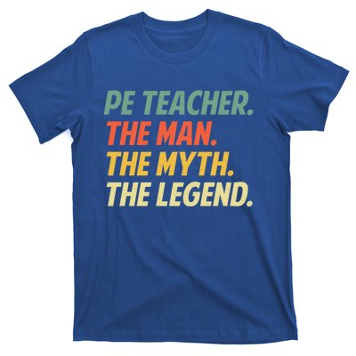 Cool Pe Teacher Art Physical Education Teacher Cool Gift T-Shirt