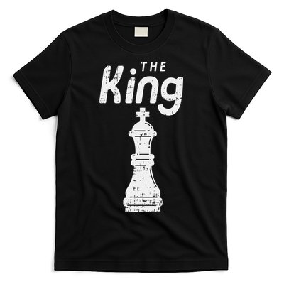 Chess Piece The King Halloween Matching Costume T-Shirt