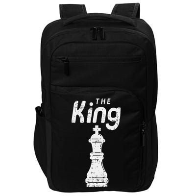 Chess Piece The King Halloween Matching Costume Impact Tech Backpack