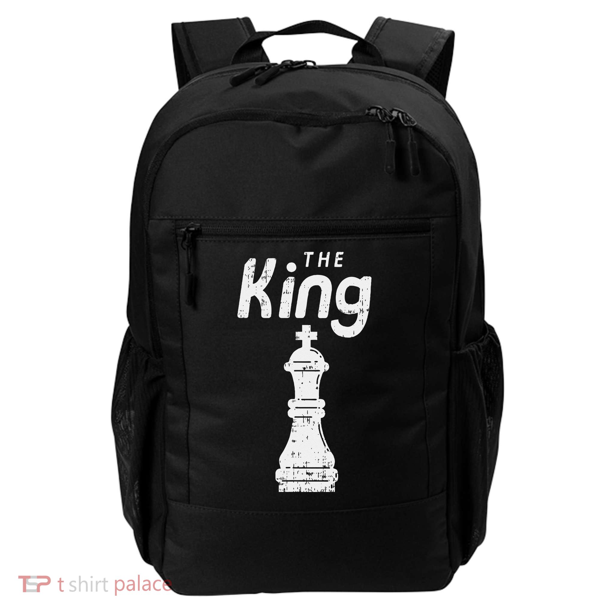 Chess Piece The King Halloween Matching Costume Backpack