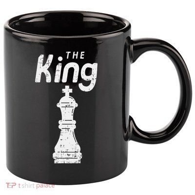 Chess Piece The King Halloween Matching Costume 11oz C Handle Ceramic Mug