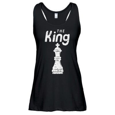 Chess Piece The King Halloween Matching Costume Ladies Essential Flowy Tank