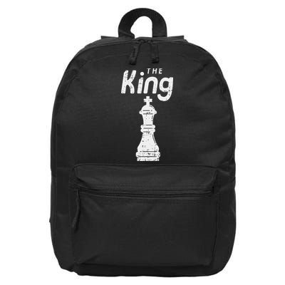 Chess Piece The King Halloween Matching Costume 16 in Basic Backpack