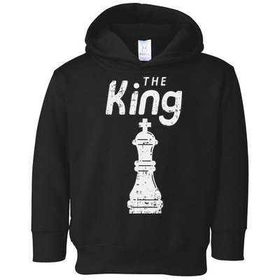 Chess Piece The King Halloween Matching Costume Toddler Hoodie