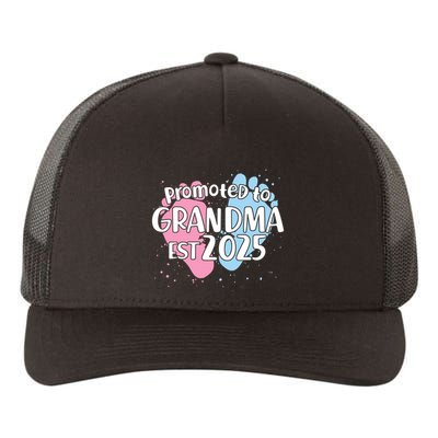 Cute Promoted To Grandpa Est 2025 Yupoong Adult 5-Panel Trucker Hat