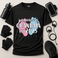 Cute Promoted To Grandpa Est 2025 Cooling Performance Crew T-Shirt