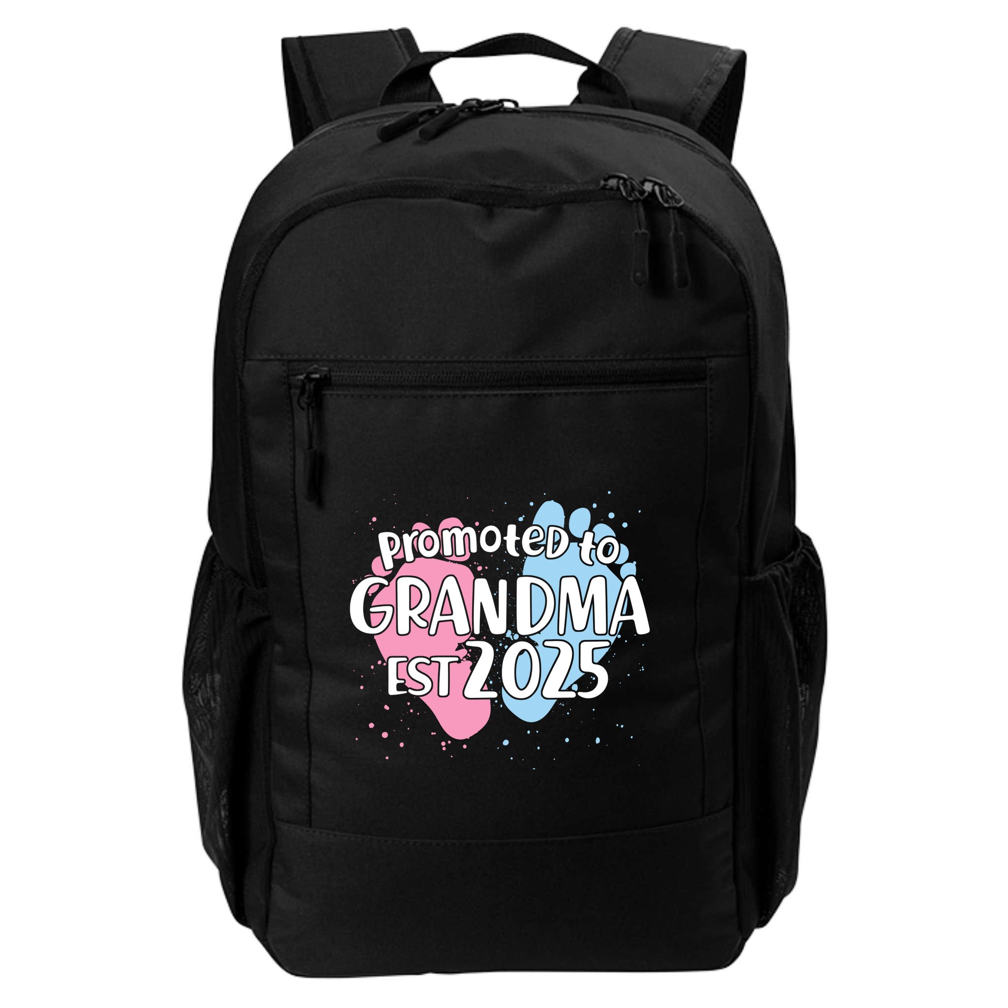 Cute Promoted To Grandpa Est 2025 Backpack