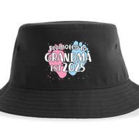 Cute Promoted To Grandpa Est 2025 Sustainable Bucket Hat