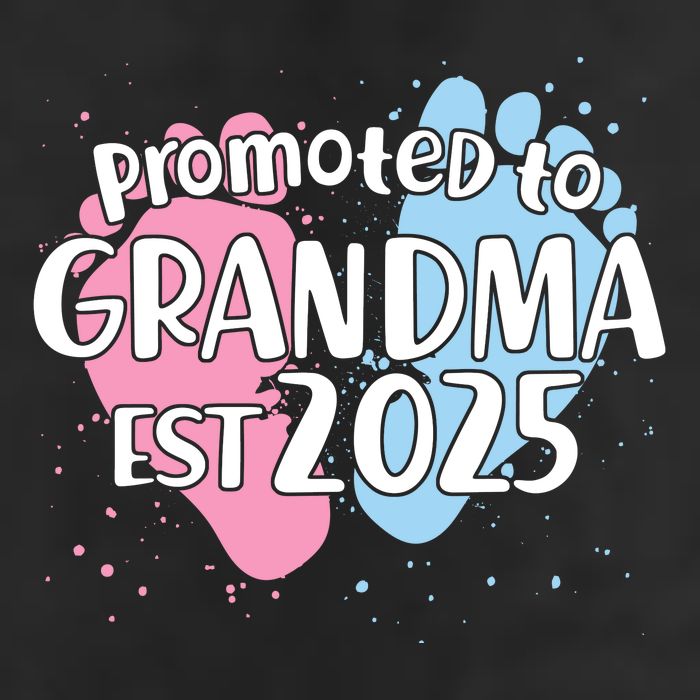 Cute Promoted To Grandpa Est 2025 Adult Drive Performance Visor