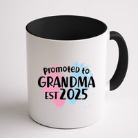 Cute Promoted To Grandpa Est 2025 Mug