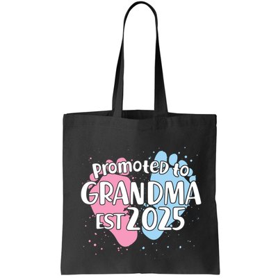 Cute Promoted To Grandpa Est 2025 Bag