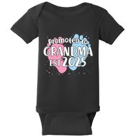 Cute Promoted To Grandpa Est 2025 Baby Bodysuit