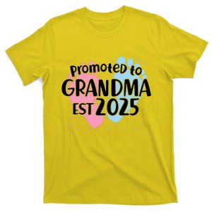 Cute Promoted To Grandpa Est 2025 T-Shirt