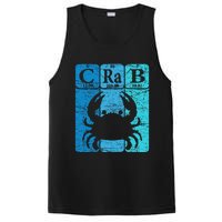 Crab Periodic Table Elements Seafood Crabbing Retro Crabber PosiCharge Competitor Tank