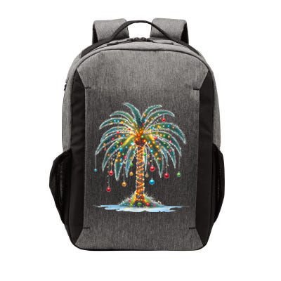 Christmas Palm Tree Print Vector Backpack