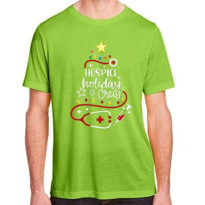 Christmas Palm Tree Light Hawaiian Tropical Christmas Party Adult ChromaSoft Performance T-Shirt