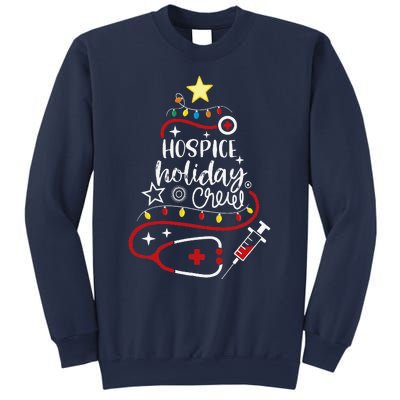 Christmas Palm Tree Light Hawaiian Tropical Christmas Party Sweatshirt