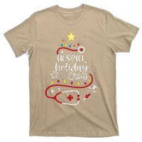 Christmas Palm Tree Light Hawaiian Tropical Christmas Party T-Shirt