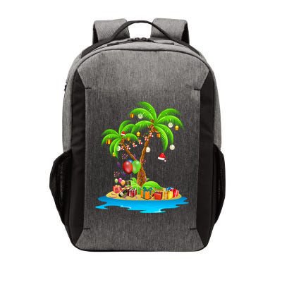 Christmas Palm Tree Tropical Xmas Coconut Matching Family Gift Vector Backpack