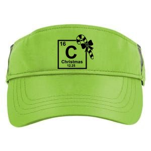 Christmas Periodic Table Symbol Adult Drive Performance Visor