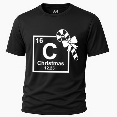 Christmas Periodic Table Symbol Performance Shirt
