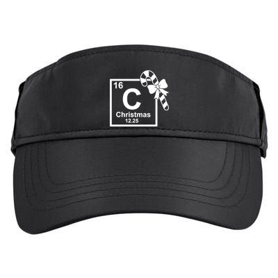 Christmas Periodic Table Symbol Adult Drive Performance Visor