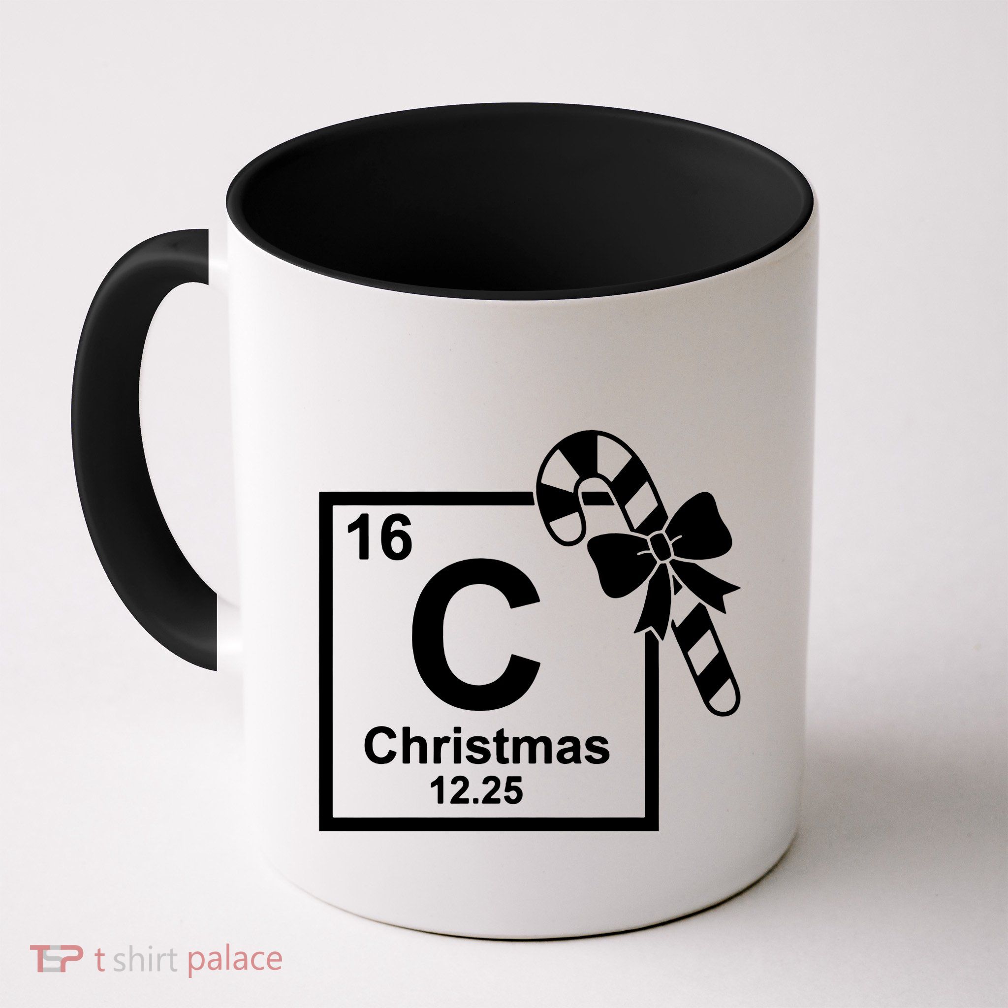 Christmas Periodic Table Symbol Mug