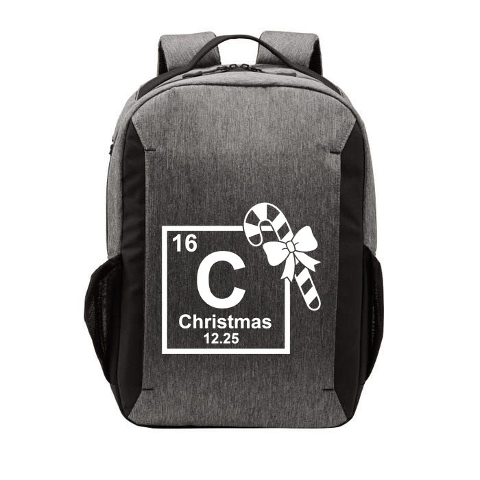 Christmas Periodic Table Symbol Vector Backpack