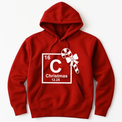 Christmas Periodic Table Symbol Hoodie
