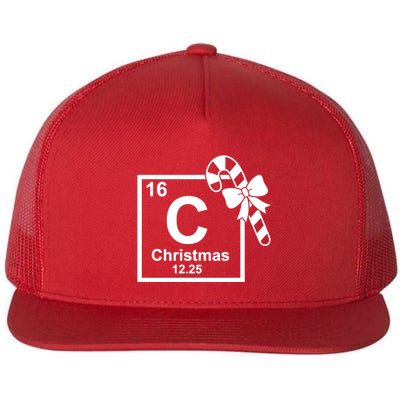 Christmas Periodic Table Symbol Flatbill Hat