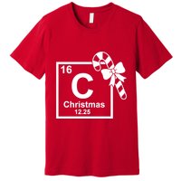 Christmas Periodic Table Symbol Premium T-Shirt
