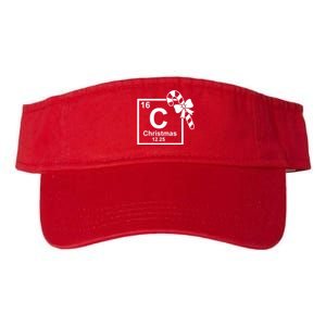 Christmas Periodic Table Symbol Valucap Bio-Washed Visor