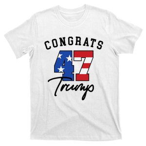 Congratulations President Trump 47 T-Shirt