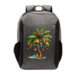 Christmas Palm Tree Light Hawaiian Tropical Xmas Vector Backpack