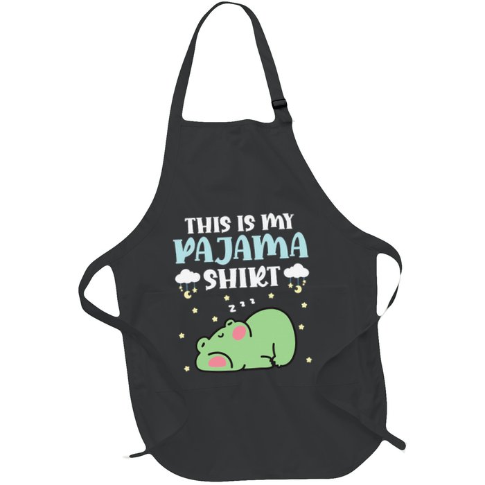 Cute Pj Teen Pjs Funny Frog Pjs This Is My Pajama Apron