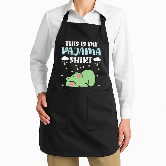 Cute Pj Teen Pjs Funny Frog Pjs This Is My Pajama Apron