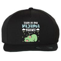 Cute Pj Teen Pjs Funny Frog Pjs This Is My Pajama Wool Snapback Cap
