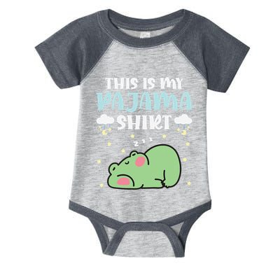 Cute Pj Teen Pjs Funny Frog Pjs This Is My Pajama Infant Baby Jersey Bodysuit
