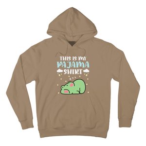 Cute Pj Teen Pjs Funny Frog Pjs This Is My Pajama Hoodie