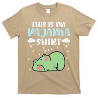 Cute Pj Teen Pjs Funny Frog Pjs This Is My Pajama T-Shirt