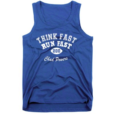 Think Fast Run Fast Tank Top