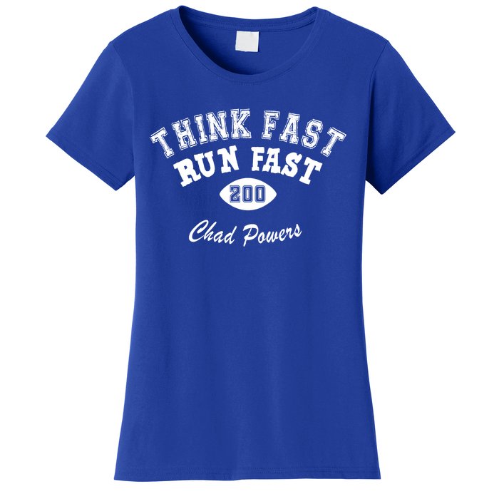 Think Fast Run Fast Women's T-Shirt