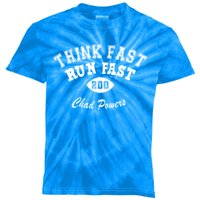 Think Fast Run Fast Kids Tie-Dye T-Shirt