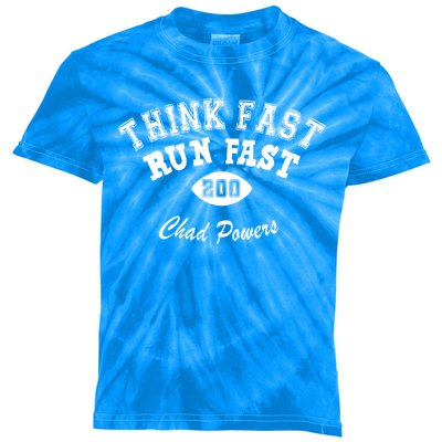 Think Fast Run Fast Kids Tie-Dye T-Shirt